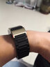 迈乐丰适用华为B7丨B6手环表带B5B3真皮时尚钢制金属商务氟橡胶防水运动替换腕带 B5钢表带【钢制黑+拆表器】 实拍图