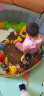 儿童决明子玩具沙池套装宝宝室内家用大颗粒玩沙子挖沙池沙滩沙漏 1.2米黄色池工程黄畅玩套装 实拍图