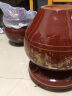 优汇万家 泡菜坛子陶瓷四川土陶腌菜家用传统老式 装水容量22斤 实拍图