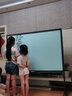 京庆天创 钢化玻璃白板支架式活动黑板移动立体办公会议大黑板立式教学培训支架式带轮磁性写字板彩色玻璃 实拍图