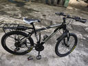 永久（FOREVER）山地自行车男越野单车变速赛车26英寸学生成年大人女成人 钢架辐条-黑银【京仓速发 当/次日达】 24寸27速【适合:140-165cm】 实拍图