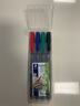 施德楼（STAEDTLER）油性记号笔 1.0mm防水速干勾线马克笔儿童美术光盘刻字办公用品4色套装317WP4 实拍图