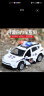 星珀（Symper）仿真合金车双开门模型儿童玩具车声音灯光回力式汽车宝宝金属玩具 SUV警车 实拍图