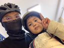 SUNRIMOON森瑞梦儿童头盔3-6-12岁自行车男女孩夏季滑板车学生骑行安全帽 卡其色+3D软护具 基础款 实拍图