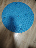 谆梧慢跑垫指压板脚底按摩 穴位原地跑步垫神器厚大圆形部器趾男 【磁石款】指压按摩垫-圆形蓝色 直径55CM 实拍图