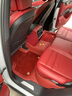 百德真皮全包围脚垫25款保时捷卡宴coupe  macan 帕拉梅拉 taycan 911 法拉皮红皮红绒 18-25款保时捷卡宴 实拍图