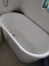 TOVOO家用浴缸独立式日式双层保温小户型网红免安装浴缸亚克力 空缸+下水 1.2M 实拍图