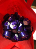 费列罗巧克力创意结婚喜糖礼盒成品婚礼回礼2粒装糖果七夕情人节送女友零食生日礼物新年送同学个性小礼品 深紫色 实拍图