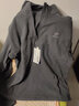秋冬抓绒衣男女立领打底衫加厚保暖套头大码卫衣裤透气外套潮牌运动上衣simboo 033男款灰色 3XL 实拍图