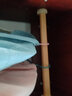 橱饰美（CHOOSE ME）榉木挂衣杆柜内挂衣服杆子衣橱实木木质衣架杆横杆衣柜衣通杆固定 清漆榉木50cm以内+1.5cm底座 实拍图