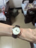 聚利时（Julius）手表女时尚英伦复古日历考试学生防水石英女士手表咖色JA-508LC 实拍图