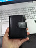 班亚奴（banyanu）2025新款女士钱包短款真皮精致高档零钱包女式时尚钱夹折叠皮夹薄 黑色-二.折款（防盗刷） 实拍图