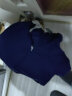 啄木鸟衬衫女长袖时尚假两件2023春秋季新款洋气大尺码上衣通勤外穿打底 藏青色  2XL 建议125-135斤 晒单实拍图