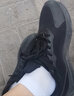 361度运动鞋男鞋春夏季新款网面透气休闲鞋学生跑步鞋轻便百搭老爹鞋男 曜石黑/银白色 40 实拍图