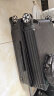 梵地亚行李箱男小型拉杆箱飞机可登机箱20英寸旅行箱包密码箱女皮箱子黑 实拍图