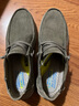 斯凯奇（Skechers）男鞋秋冬一脚蹬乐福鞋帆布鞋厚底低帮休闲商务鞋66387 卡其色/KHK 43 实拍图