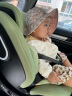 两只兔子求知2智能通风车载婴儿童安全座椅0-4-12岁宝宝汽车用 极光绿 晒单实拍图