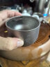 铠斯keith铠斯纯钛茶杯双层隔热防烫家用钛茶杯咖啡杯办公家用钛杯子 钛茶杯（单个） Ti3906 实拍图