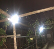视爵视爵太阳能庭院灯人体感应自动壁灯户外防水室外家用照明超亮路灯 100led 四面发光【三档】 白光 实拍图