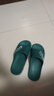 绚初拖鞋男大码外穿潮流夏季家用防滑拖鞋情侣居家浴室厚底凉拖鞋女 升级版动感 绿色 44-45 (适合43-44码穿) 实拍图