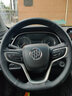 淄客 别克方向盘套真皮手缝君威威朗英朗君越昂科威旗拉/雷GL6/8E54 头层牛皮 小牛皮黑皮黑线无孔 实拍图