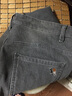 猎堰男装加绒牛仔裤男士秋冬款加厚保暖修身小脚休闲加棉冬季长裤子男 917灰色 加绒 32 [二尺五] 实拍图