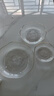 餐将军 水果盘客厅玻璃糖果盘干果盘ins轻奢风点心盘家用水晶玻璃果盘 果盘【透明-线条描金三件套】 实拍图