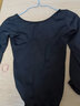 艾舞戈拉丁舞服装女童舞蹈服套装少儿表演练功服比赛服女孩拉丁舞裙 黑色连体服+酒红鱼尾裙（长袖） 140 (身高140-150cm) 实拍图