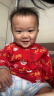 巴拉巴拉（BALABALA）宝宝毛衣婴儿针织衫男童打底衫线衫套头春秋舒适萌拜年服 红色调 90cm 实拍图