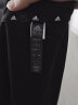 adidas简约速干舒适运动健身圆领背心男装夏季阿迪达斯官方 黑色 S 实拍图
