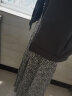 H&M女装半身裙夏季小众设计褶裥复古碎花梭织中长裙0943961 黑色/碎花 155/60 晒单实拍图