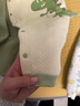 优奇婴儿衣服新生儿保暖三层夹棉连体衣春秋冬季哈衣爬服男女宝宝睡衣 秋冬【萌小熊】浅粉 73cm 实拍图