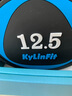 KYLINFIT 商用PU哑铃 圆头型环保十边手铃 男士2.5~25kg全规格 健身器材 12.5kg单只 实拍图