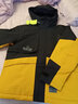 森马森马棉服男冬季新款外套宽松抽绳连帽户外机能风休闲个性拼接 黄黑色调0139 170/88A/M 实拍图