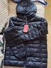 坦博尔羽绒服男轻薄秋冬外套男士羽绒服连帽短款秋冬保暖外套TF246209 陨石灰 3XL (190) 实拍图