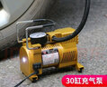 巨木 车载充气泵 汽车打气泵迷你便携式车载加气泵车用电动轮胎补气工具 免电测胎压+LED夜间照明灯 实拍图