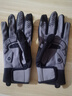 洛克兄弟（ROCKBROS）骑行手套全指自行车电动车摩托车减震保暖春秋冬季长指男女触屏 秋冬加长护腕款-黑灰 XL 实拍图