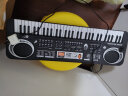 纽奇61键多功能电子琴两种教学模式儿童初学乐器配 扩音麦克风+说明书 实拍图