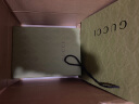 GUCCI古驰Ophidia系列饰织带小号斜挎手袋[明星款式] 米色和乌木色 均码 实拍图