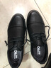 零度Zero增高鞋男新款隐形内增高男士商务休闲鞋英伦宽版大头皮鞋子男 黑色 37 实拍图