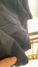 京东京造【抗菌小白T】5A抑菌抗发黄T恤男新疆棉t恤男夏短袖打底T 黑色XL 实拍图