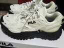 FILA FUSION斐乐潮牌女鞋硬糖厚底老爹鞋夏季新款时尚百搭运动休闲鞋 雪白-SW 35.5 实拍图