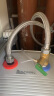 九牧（JOMOO）不锈钢金属编织软管 冷热进水软管水管 马桶热水器软管H5688 80CM 晒单实拍图