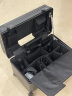 USHOW  TRAVEL德系工艺PC箱铝框拉杆旅行箱摄影工具箱航空机长箱男女行李密码箱 黑色直角款 20英寸（带内胆） 晒单实拍图