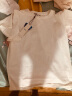 betu百图女装夏季纯棉舒适圆领短袖T恤时髦涂鸦T恤女2103T63 白色 L 晒单实拍图