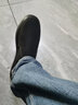 回力男鞋时尚百搭舒适潮流休闲帆布鞋男女全黑一脚蹬懒人鞋情侣鞋子男 全黑6249 41 实拍图