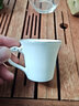 聚御瓷品茗杯潮汕家用功夫茶杯套装羊脂玉白瓷小茶杯陶瓷喝茶杯子闻香杯 珍融杯[5.8*5cm] 55ml 8只 实拍图