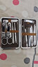 小天籁 指甲刀套装指甲剪修脚刀套装家用指甲钳子挖耳勺指甲工具套装 黑色17件套 实拍图