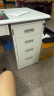洛来宝钢制电脑桌办公桌员工桌财务职员铁皮桌子写字台带抽屉带锁1.2米 晒单实拍图