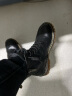 百丽马丁靴女商场同款复古柔软肌理感休闲短靴加绒BCX60DZ3 黑色-单里 36 实拍图
